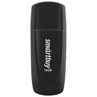 Флеш-диск 16 GB SMARTBUY Scout USB 2.0, черный, SB016GB2SCK 513762