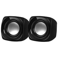 Колонки компьютерные SVEN 120, 2.0, 2х2,5 Вт, пластик, черные, SV-013493 512930