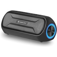 Колонка портативная DEFENDER Enjoy S1000, 2.0, 20 Вт, bluetooth, microUSB, черная, 65688 513435