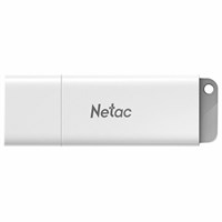 Флеш-диск 8 GB NETAC U185, USB 2.0, белый, NT03U185N-008G-20WH 513701