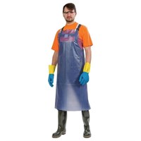 Фартук защитный ПВХ, КЩС, К50/Щ50, облегченный, размер 86 х 112 см, синий, ЩИТ-1 ЭКО, ФАР002 608558