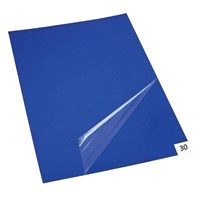 Коврик антибактериальный многослойный липкий 60х115 см, КОМПЛЕКТ 10 шт., 30 слоев 608453