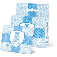 Спиртовые салфетки антисептические 135x185 мм КОМПЛЕКТ 7 шт., АСЕПТИКА, короб-подвес 630859