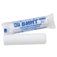 Бинт фиксирующий эластичный 6 см х 4 м, индивидуальная упаковка, NF 631145