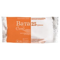 Вата гигиеническая нестерильная ЕМЕЛЬЯНЪ САВОСТИНЪ 25 г 630580