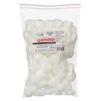 Шарик ватный медицинский ЕМЕЛЬЯНЪ САВОСТИНЪ нестерильный, пакет 100 шт., 50 г 630586