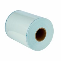 Рулон комбинированный плоский 250 мм х 200 м EUROTYPE, для ПАРОВОЙ/ГАЗОВОЙ стерилизации 630670