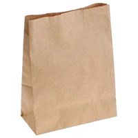 Крафт-пакет бумажный 26х15х34 см, плотность 70 г/м2, 606867 606867