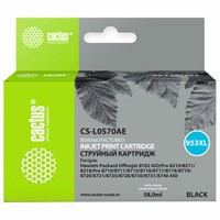 Картридж струйный CACTUS (CS-L0S70AE) для HP OfficeJet Pro 7740/8210/8218/8710, черный 364183