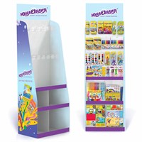 Стойка напольная ЮНЛАНДИЯ, 180х60х40 см, 3 полки, 16 крючков, 505974 505974