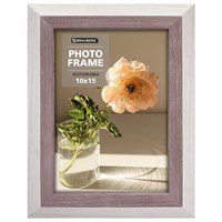 Рамка 10х15 см небьющаяся, багет 30 мм, пластик, BRAUBERG 