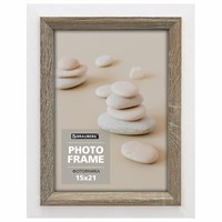 Рамка 15х21 см небьющаяся, багет 35 мм, МДФ, BRAUBERG 