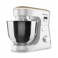 Миксер планетарный KITFORT КТ-1308-2, 600 Вт, 6 скоростей, 3 насадки, металлическая чаша 4,2 л, белый 455964