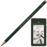 Карандаши чернографитные FABER-CASTELL, НАБОР 12 шт., 