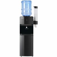 Кулер для воды AEL LC-AEL-420, напольный, НАГРЕВ/ОХЛАЖДЕНИЕ КОМПРЕССОРНОЕ, 1 кран, черный, 00293 455546