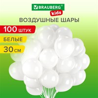 Шары воздушные 30 см, 100 штук, 