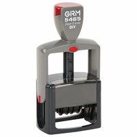 Датер самонаборный 4 строки+дата, оттиск 58х36 мм синий, GRM 5465 BANK HUMMER,КАССА В КОМПЛЕКТЕ, 112000111 237736