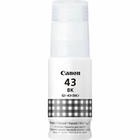 Чернила CANON (GI-43BK) для СНПЧ Pixma G540 / G640, черные, 3700 стр., оригинальные, 4698C001 364290