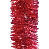 Мишура 1 штука, диаметр 100 мм, длина 2 м, красная, 71567 591170