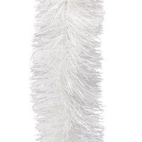 Мишура 1 штука, диаметр 70 мм, длина 2 м, белая, 71710 591165