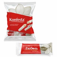 Конфеты KONFESTA со сливочно-кокосовым кремом, вафельные, 500 г, пакет 623132