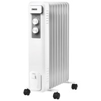 Обогреватель масляный ZANUSSI ZOH/CS-09W, 2000 Вт, 9 секций, белый, НС-1165963 456576