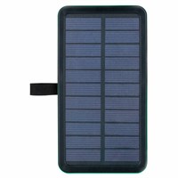 Аккумулятор внешний POWER BANK 10000 mAh, CACTUS CS-PBFSPT-10000, 2 USB, солнечная батарея, 1205749 263192