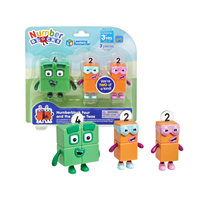 HM95355-UK Игровые фигурки Numberblocks. Четверка и вредные двойки HM95355-UK