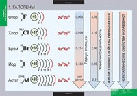 Таблицы демонстрационные "Химия. Неметаллы"