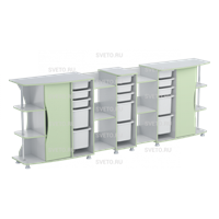 Модульные стеллажи РОБИК 001 9444-9447