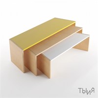 Лавочка 3-х ярусная СТ-091
