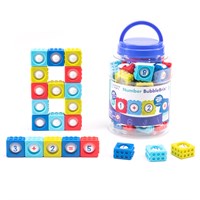 EI-2599 Соединяющиеся Pop-it кубики BubbleBrix™ "Простой счет" EI-2599