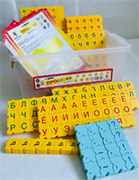 Обучающий конструктор Morphun Upper & Lower Case Letter Russia «WORDPHUN ПРОслова» Русский язык, 306 деталей 36904