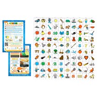 Образовательный конструктор Morphun «Мои первые слова» (100 картинок) Wordphun pictures set be8acfad576cc0a49a6a