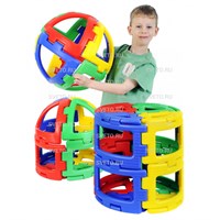 Набор Полидрон Сфера Гигант (шрифт - русский Брайль) 3-7 лет. 70-7500-РБ-10