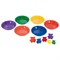 LER0745 Цветные тарелки для сортировки канцелярских товаров (6 элементов) LER0745