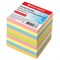 Блок для записей BRAUBERG непроклеенный, куб 9х9х9 см, цветной, 122341 122341