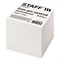 Блок для записей STAFF непроклеенный, куб 8х8х8 см, белый, белизна 70-80%, 111981 - фото 49127409