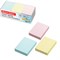 Блоки самоклеящиеся (стикеры) BRAUBERG, ПАСТЕЛЬНЫЕ 38х51 мм, 100 листов, НАБОР 12 шт., 3 цвета, 126689 126689