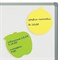 Блок самоклеящийся (стикеры), фигурный BRAUBERG, НЕОНОВЫЙ "Ассорти", 3 цвета х 50 листов, европодвес, 122711 122711