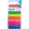 Закладки клейкие неоновые BRAUBERG, 45х8 мм, 160 штук (8 цветов х 20 листов), на пластиковом основании, 126699 126699