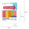 Закладки клейкие неоновые BRAUBERG бумажные, 50х14 мм, 250 штук (5 цветов х 50 листов), европодвес, 122731 122731