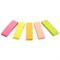 Закладки клейкие неоновые BRAUBERG бумажные, 50х14 мм, 1250 штук (5 цветов х 50 листов, КОМПЛЕКТ 5 штук), 112443 112443