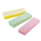 Закладки клейкие STAFF, ПАСТЕЛЬНЫЕ бумажные, 76х25 мм, 3 цвета х 100 листов, 129360 129360