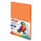 Бумага цветная BRAUBERG, А4, 80 г/м2, 100 л., интенсив, оранжевая, для офисной техники, 112452 - фото 49128835
