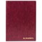 Папка адресная ПВХ "НА ПОДПИСЬ", формат А4, увеличенная вместимость до 100 листов, бордовая, "ДПС", 2032.Н-103 127152