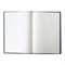 Книга учета 96 л., клетка, твердая, бумвинил, блок офсет, А4 (200х290 мм), BRAUBERG, светло-синяя, 130069 130069