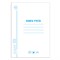 Книга учета 48 л., пустографка, обложка из мелованного картона, блок офсет, (А4 200х290 мм), STAFF, 130212 130212