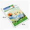 Папка для акварели БОЛЬШАЯ А2, 10 л., 200 г/м2, 400х590 мм, индивидуальная упаковка, BRAUBERG SCHOOL, 114297 114297