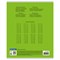 Тетрадь 12 л. BRAUBERG КЛАССИКА, клетка, обложка картон, ЗЕЛЕНАЯ, 104722 104722